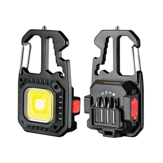 ToughTested Outdoor Keychain Multi-Tool Keychain-friendly design for everyday carry