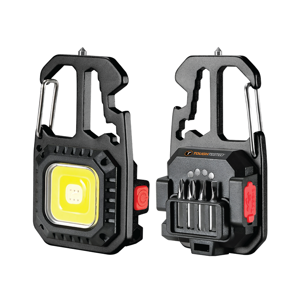 ToughTested Outdoor Keychain Multi-Tool Keychain-friendly design for everyday carry