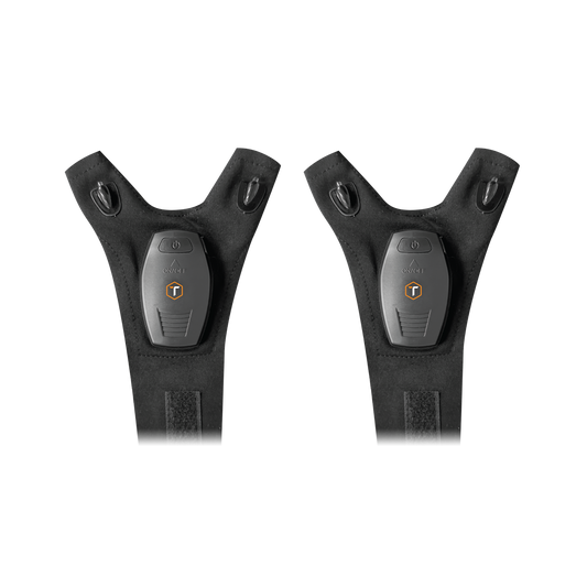 ToughTested Flashlight Gloves, LED Rechargeable