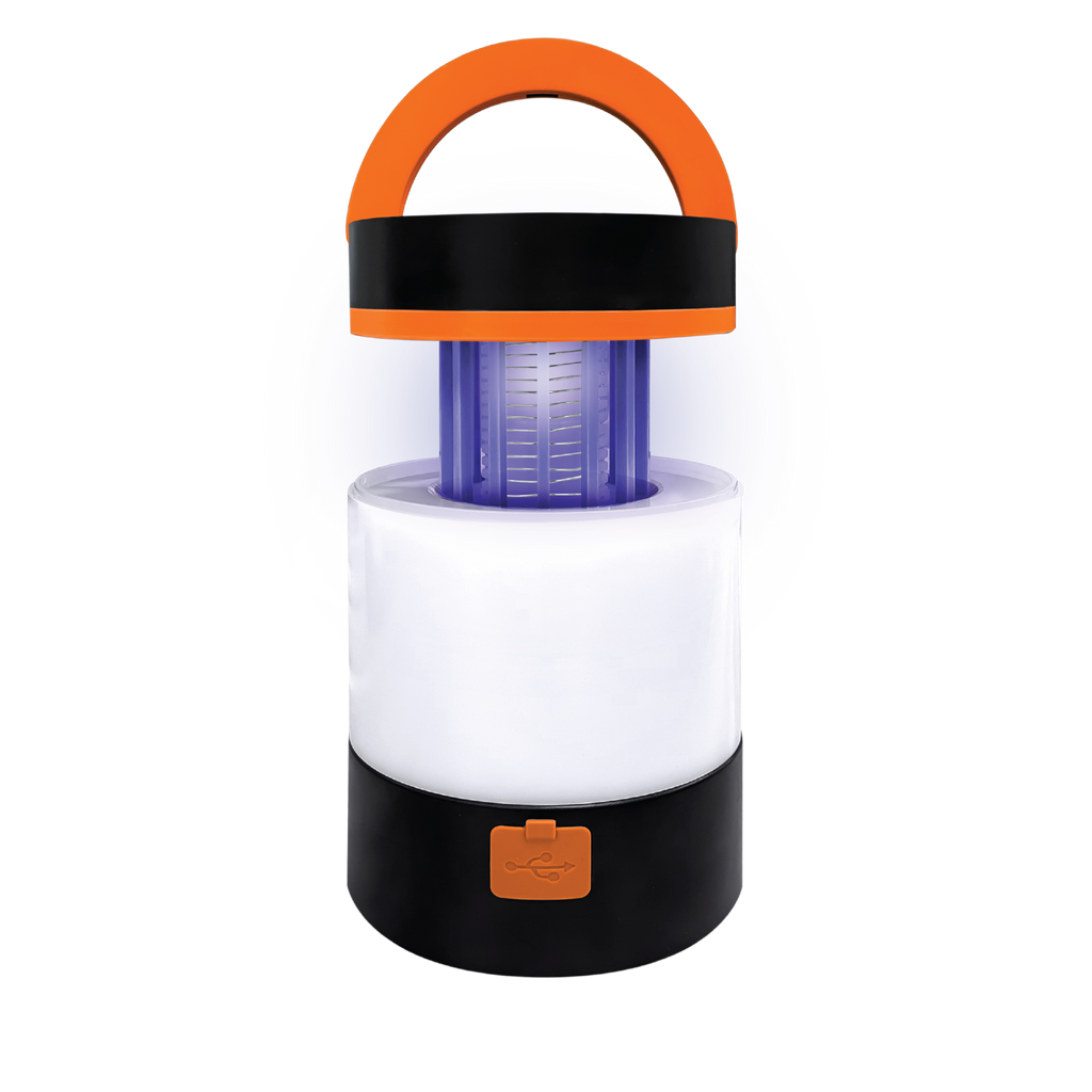 ToughTested Mosquito Lantern & Phone Charger, Collapsible Camping Lamp