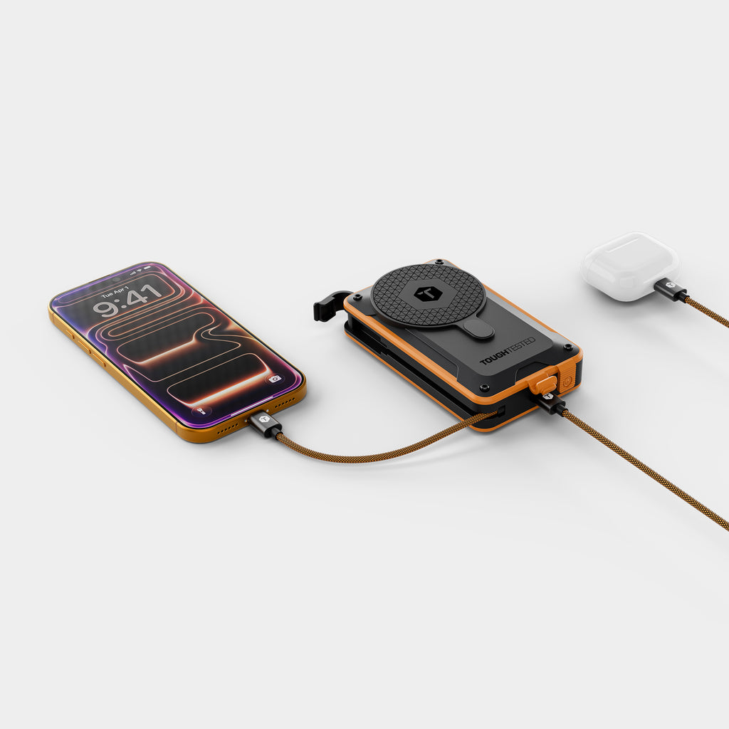 ToughTested THOR 10000mAh AC Semi-Solid State MagTough Power Bank