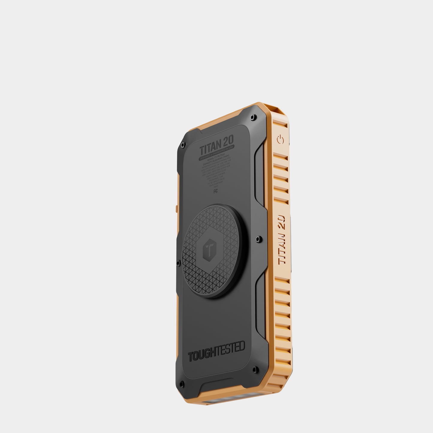 ToughTested Solar Titan20 20000mAh PD Power Bank & Wireless Charger