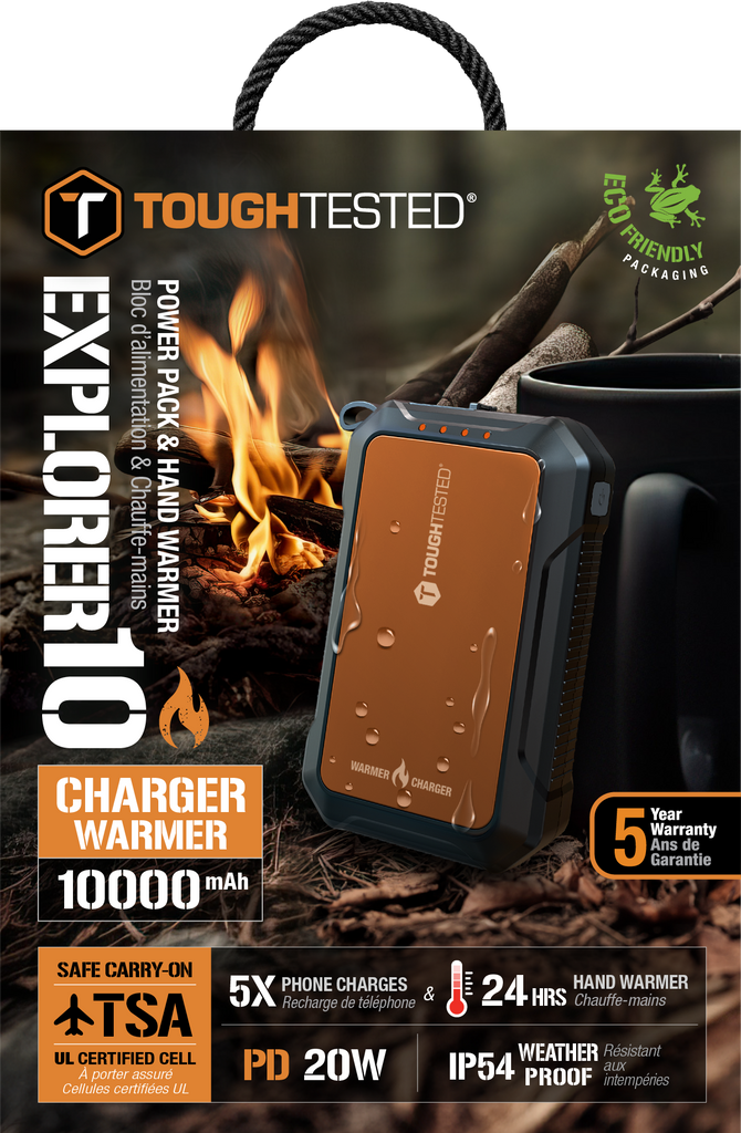 Explorer10 10000mAh Powerbank & Hand Warmer