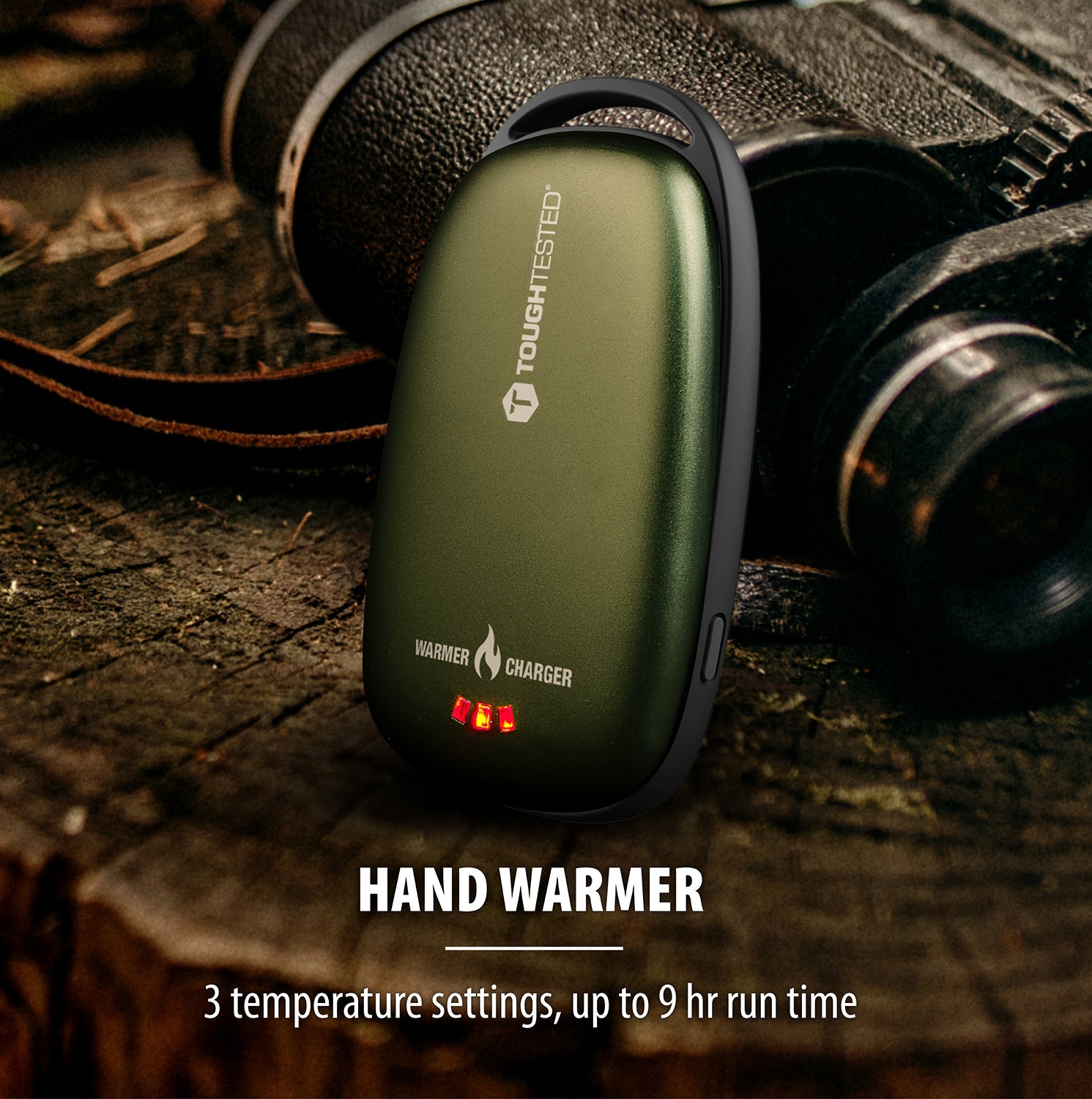 ToughTested Hand Warmer & Phone Charger, 3600mAh