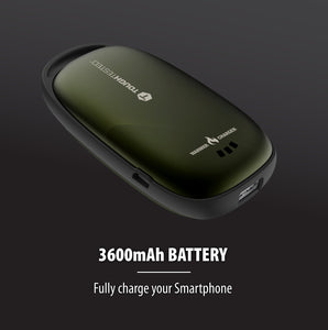 ToughTested Hand Warmer & Phone Charger, 3600mAh