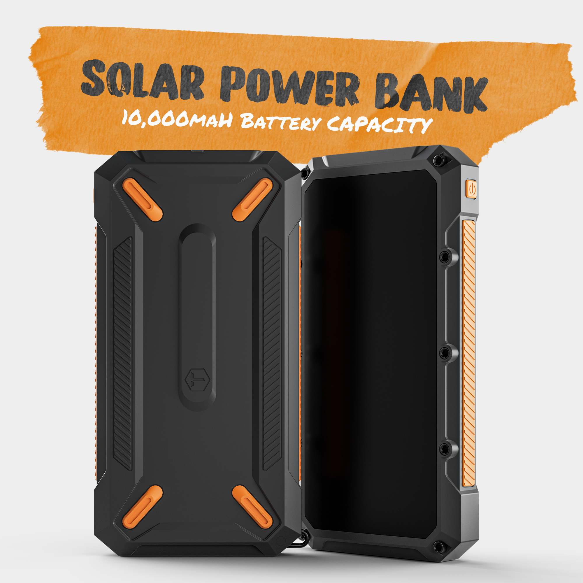 ToughTested Solar ROC10 10000mAh Power Bank & Wireless Charger