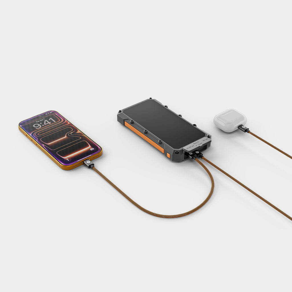 ToughTested 24,000 mAh Fast Charging Solar Power Bank