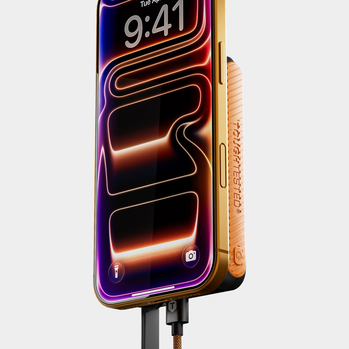 ToughTested ROC 5 Wireless Charging Solar Power Bank, 5000mAh and Magsafe Compatible