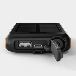 ToughTested ROC 5 Wireless Charging Solar Power Bank, 5000mAh and Magsafe Compatible