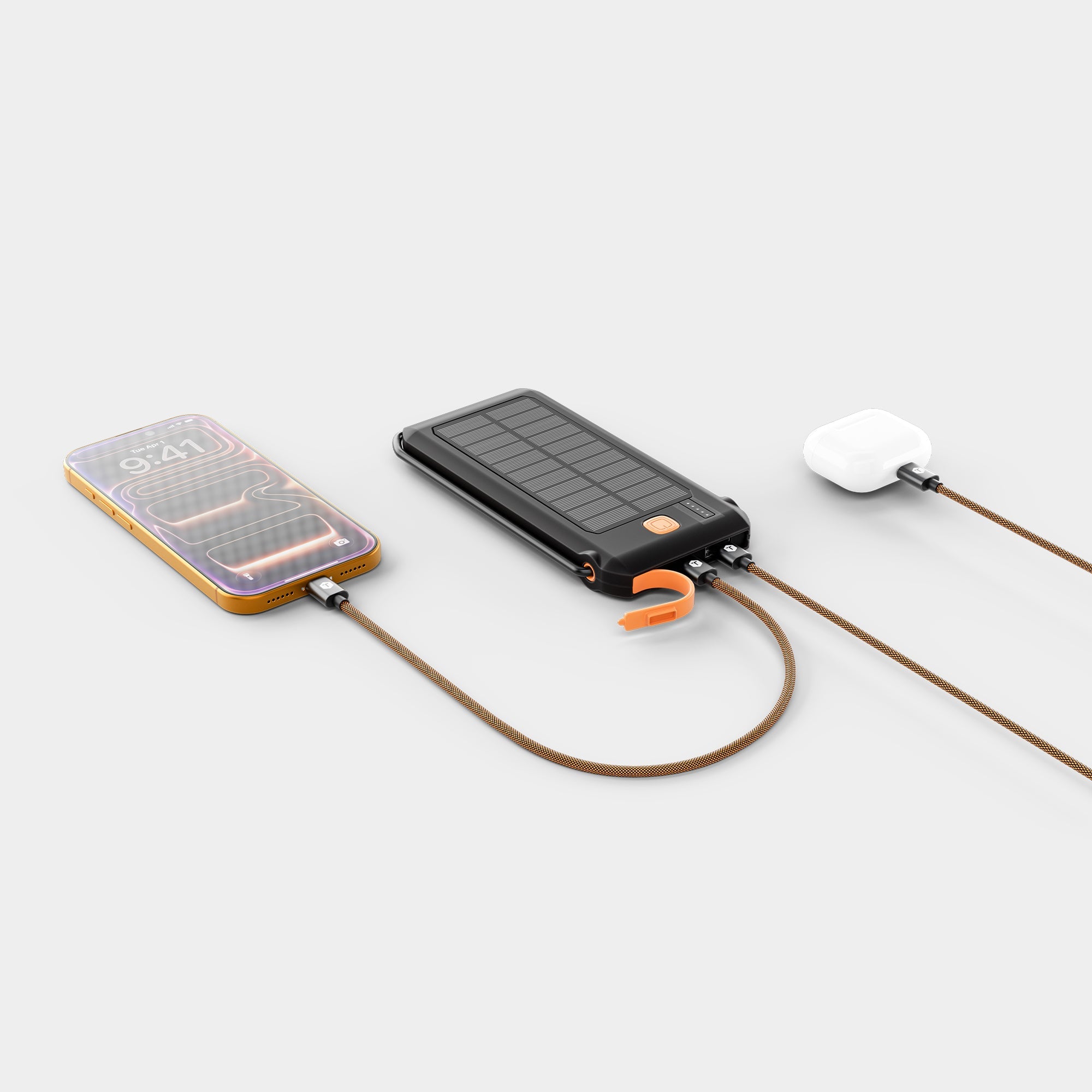 ToughTested LED10 10000mAh Solar Power Bank & LED Light Panel