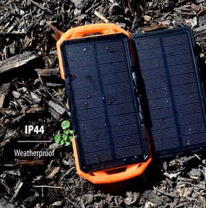 ToughTested Switchback 10000mAh Solar Power Bank & LED Panel Light