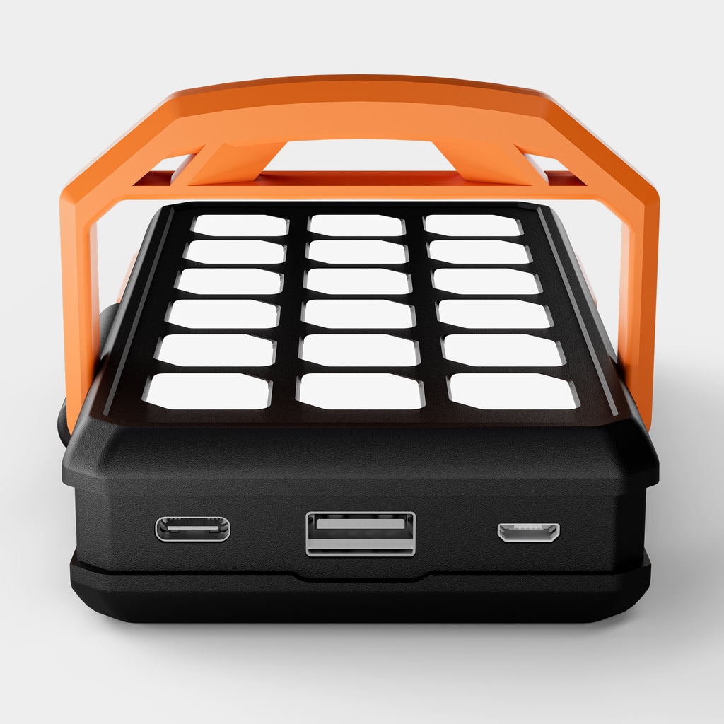 Switchback 10000mAh Dual Solar Power Bank