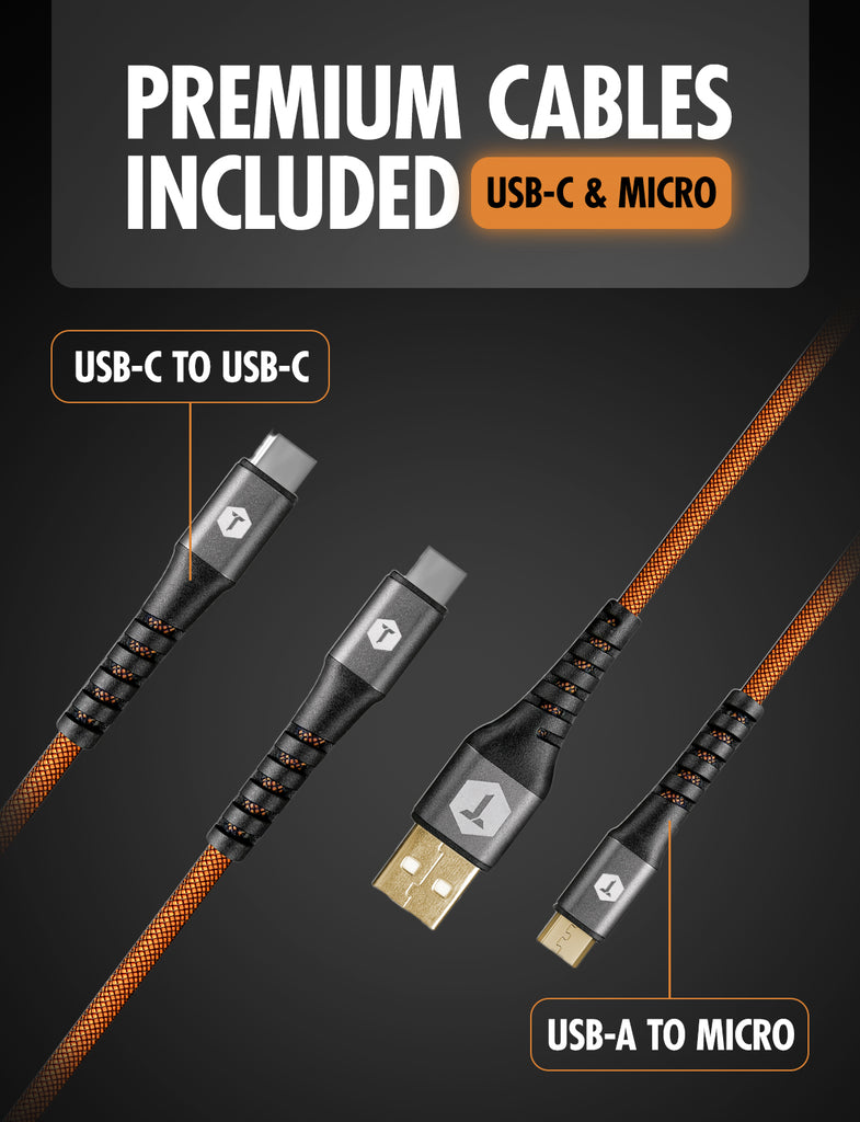 ToughTested ROC24 Solar Power Bank, 24000mAh