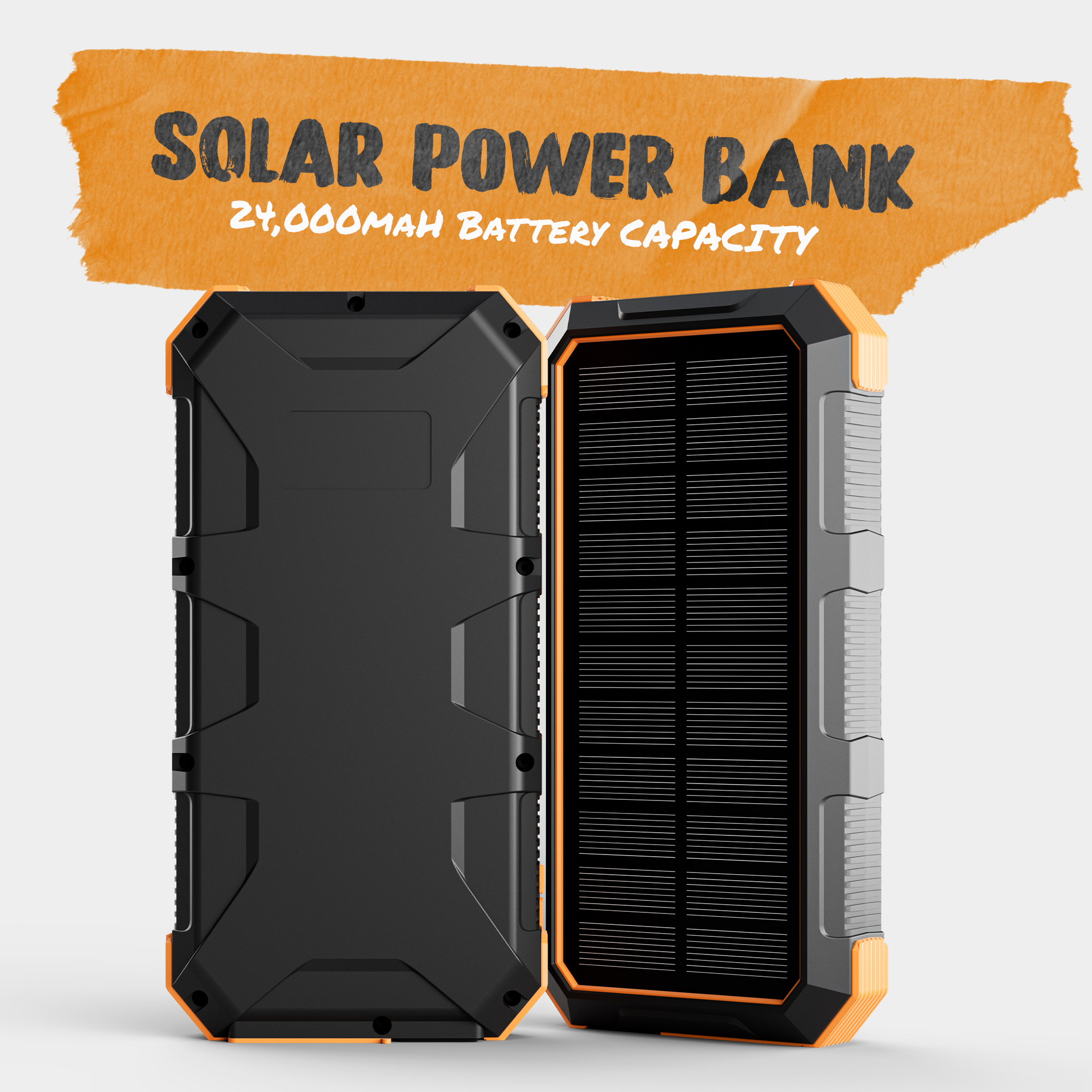 ToughTested Solar24 24000mAh Solar Power Bank