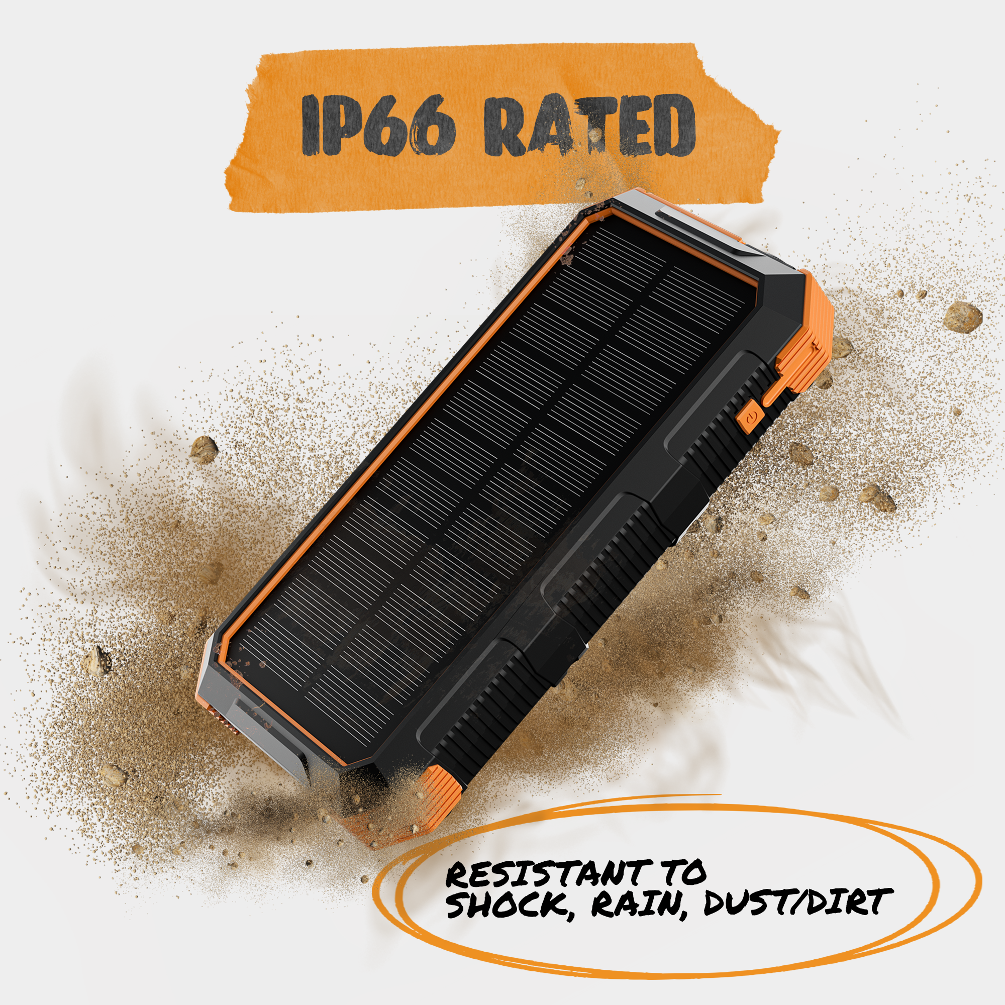 ToughTested Solar24 24000mAh Solar Power Bank