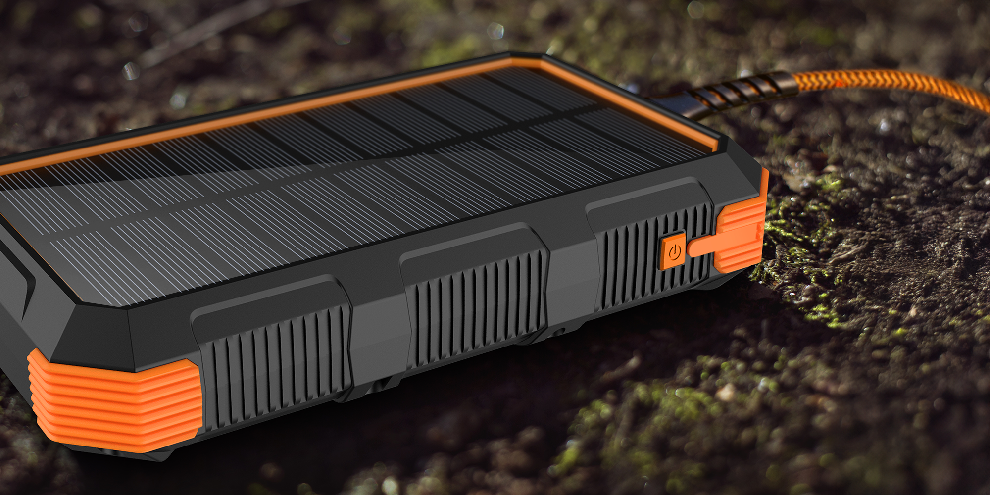 ROC24 Solar Power Bank, 24000mAh