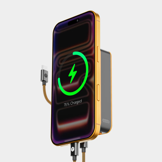 ToughTested THOR 10000mAh MagTough PD Power Bank with Built-In Cable
