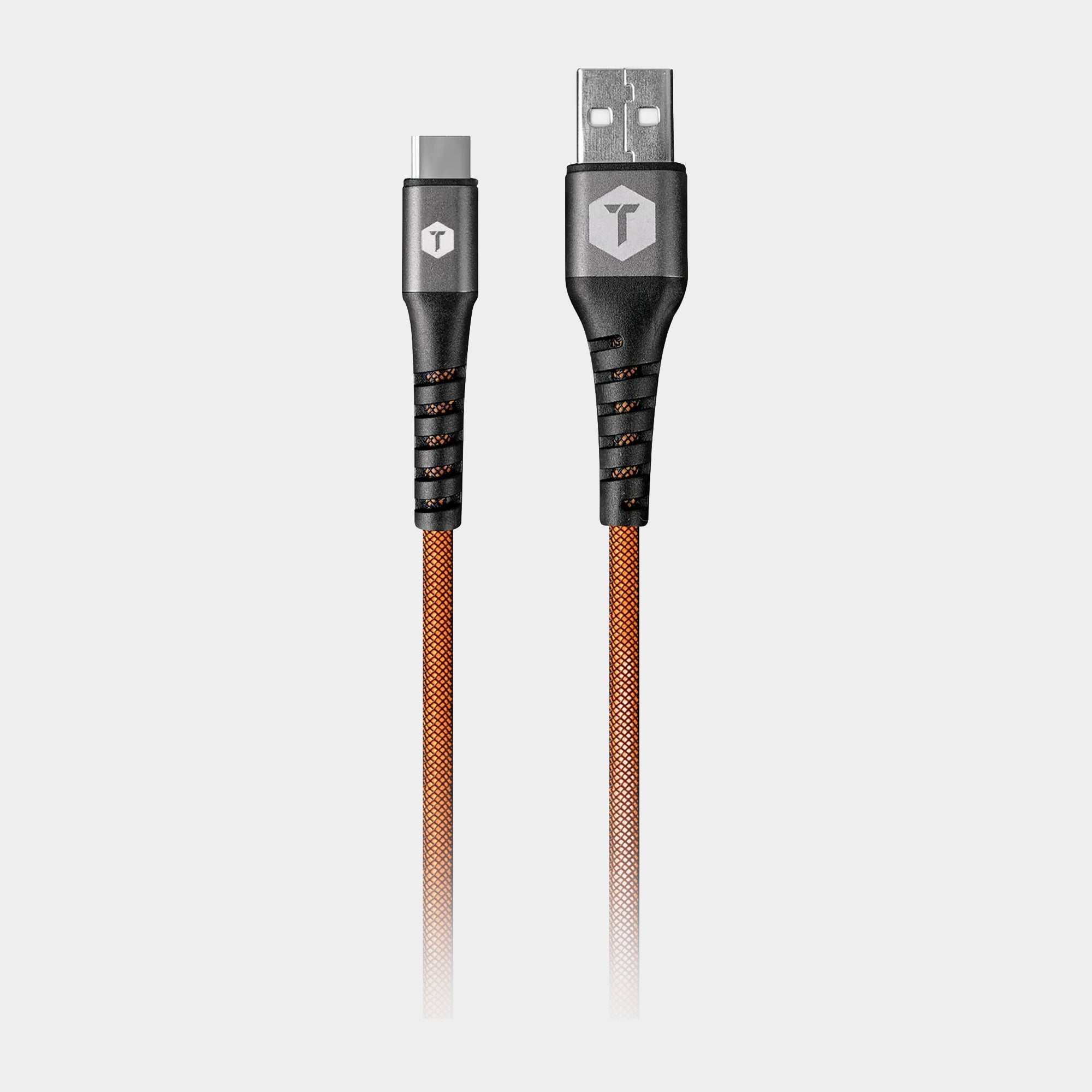 ToughTested PET Pro 8 ft USB-C to USB-A Cable