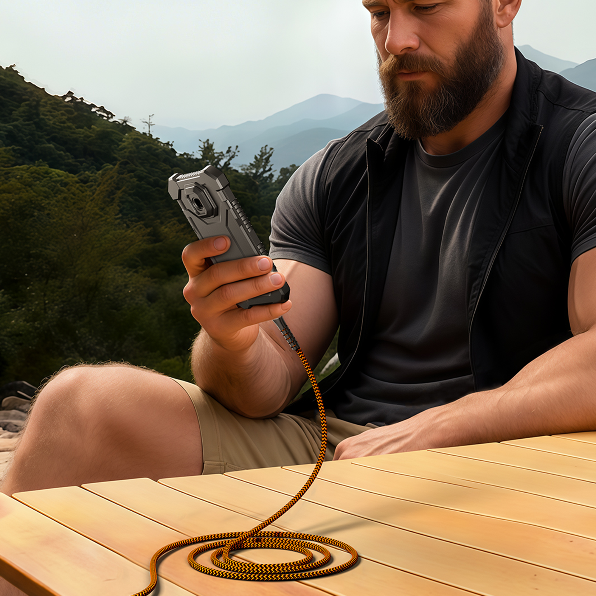 ToughTested PET Pro 8 ft USB-C to USB-C Cable