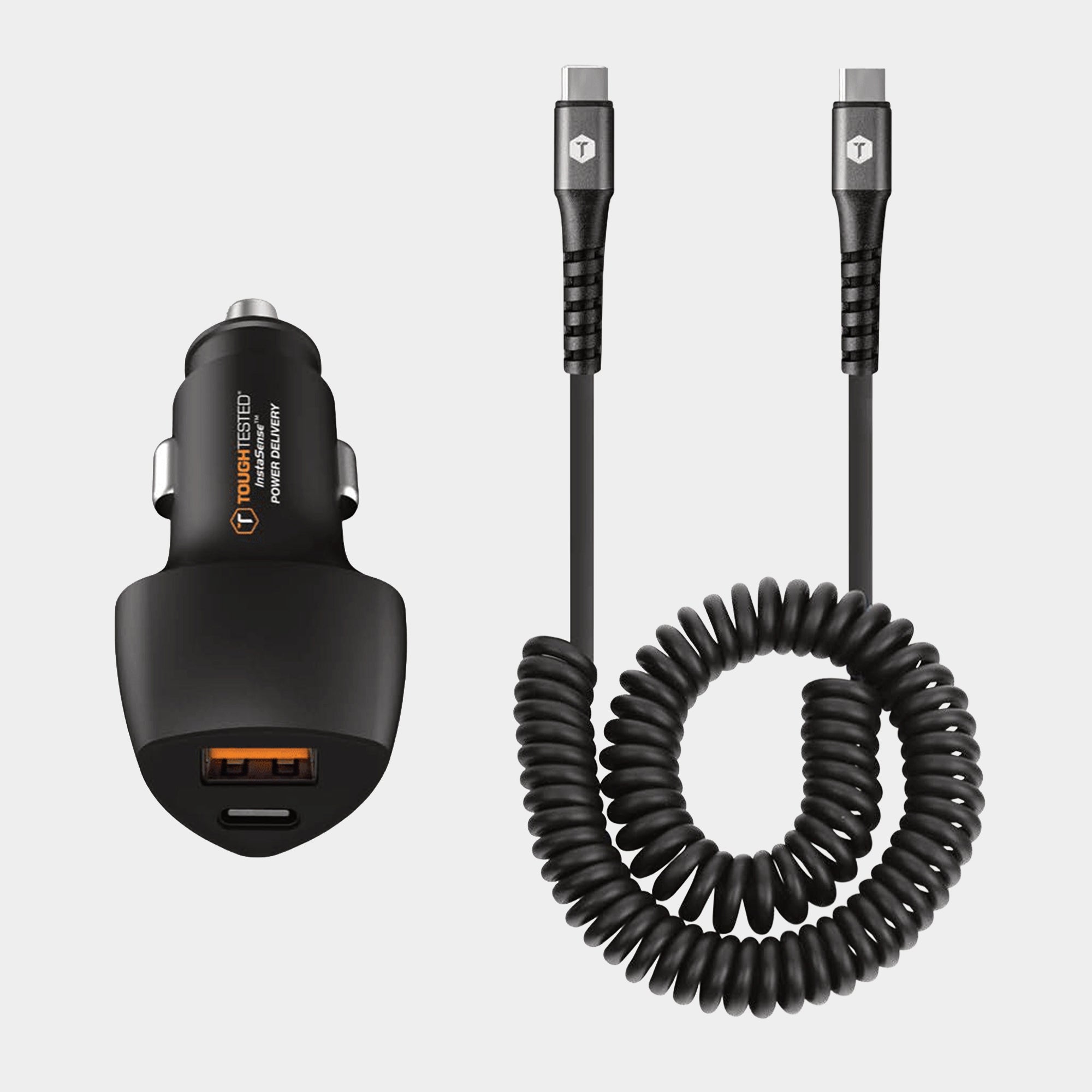 ToughTested 20W PD Car Charger Kit with USB-C Cable