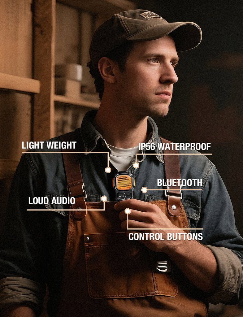 MagnaCom Wearable Bluetooth Speaker