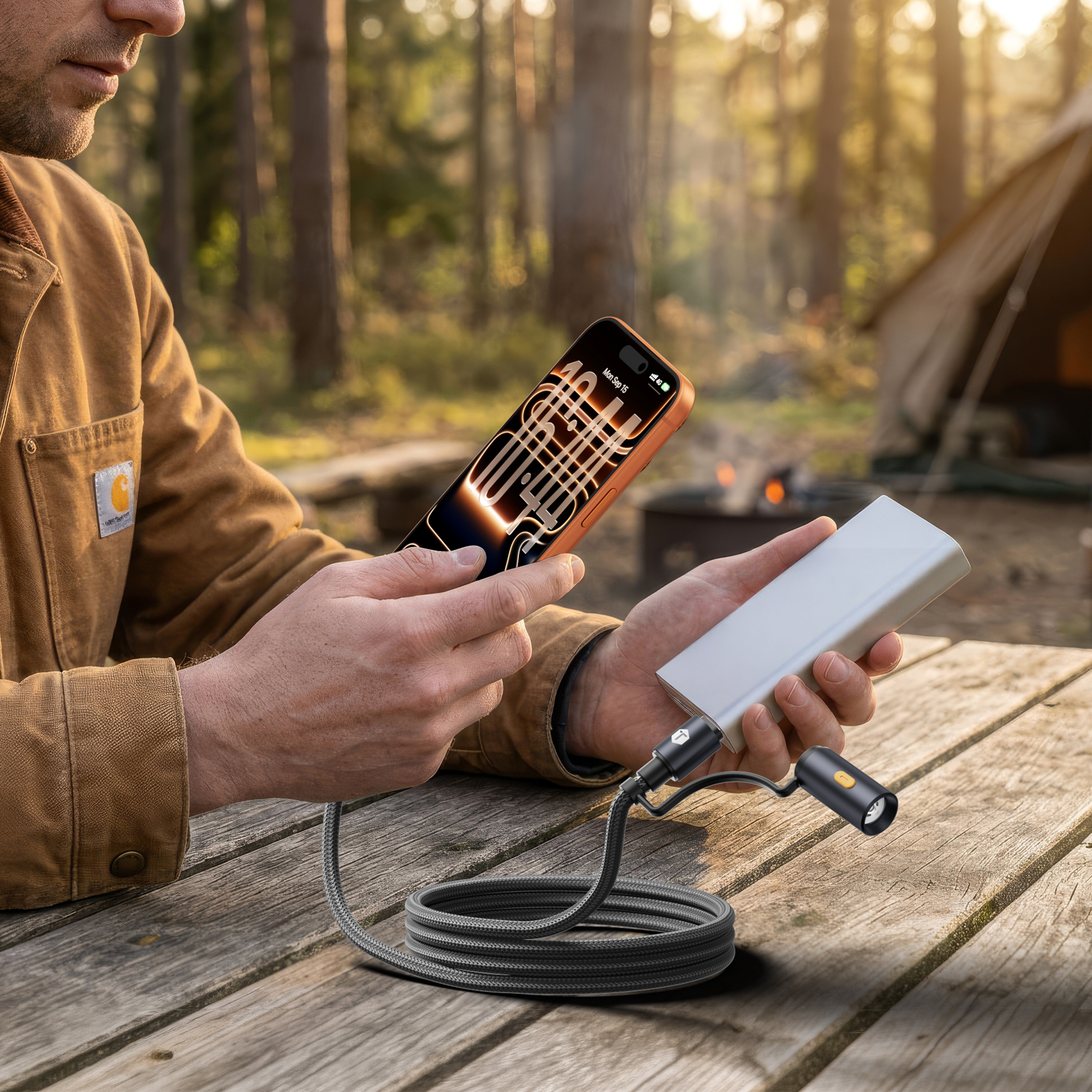 ToughTested Survivor 3-in-1 Utility Camping Cable