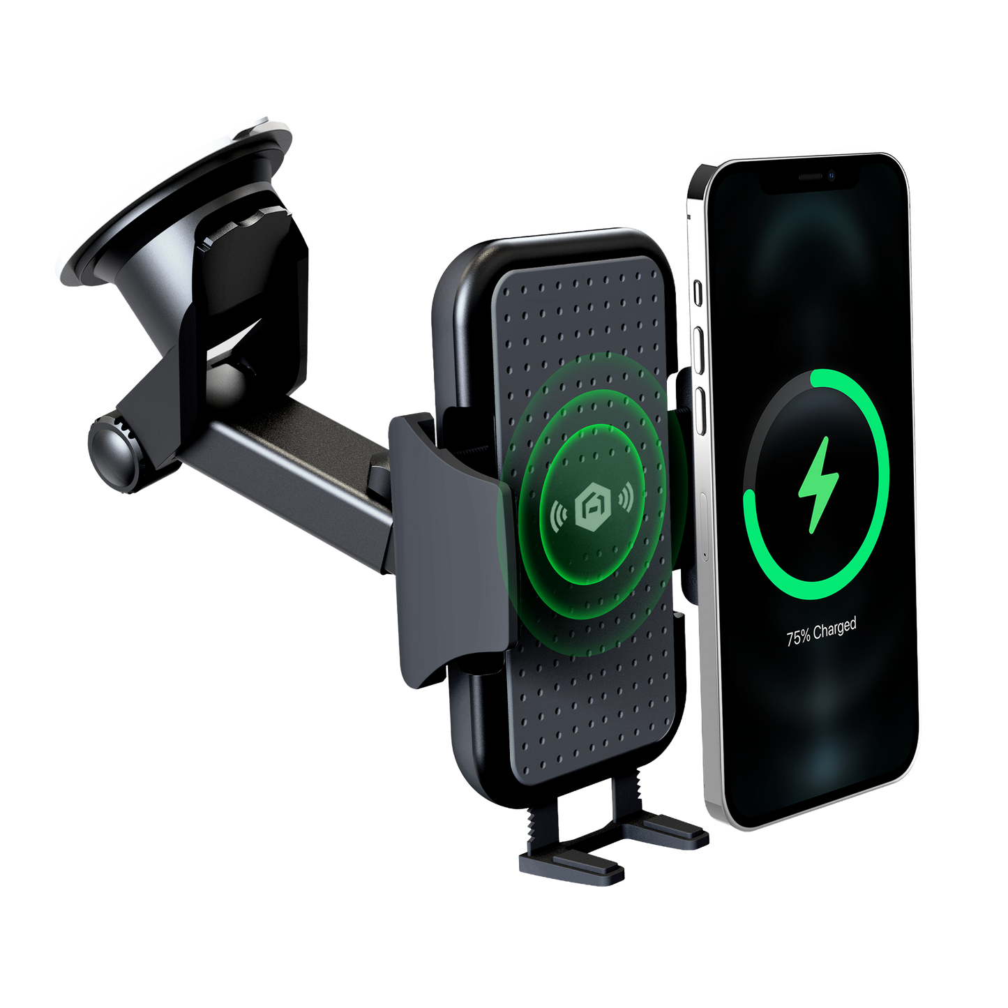 ToughTested 15W Wireless Charging Phone Mount