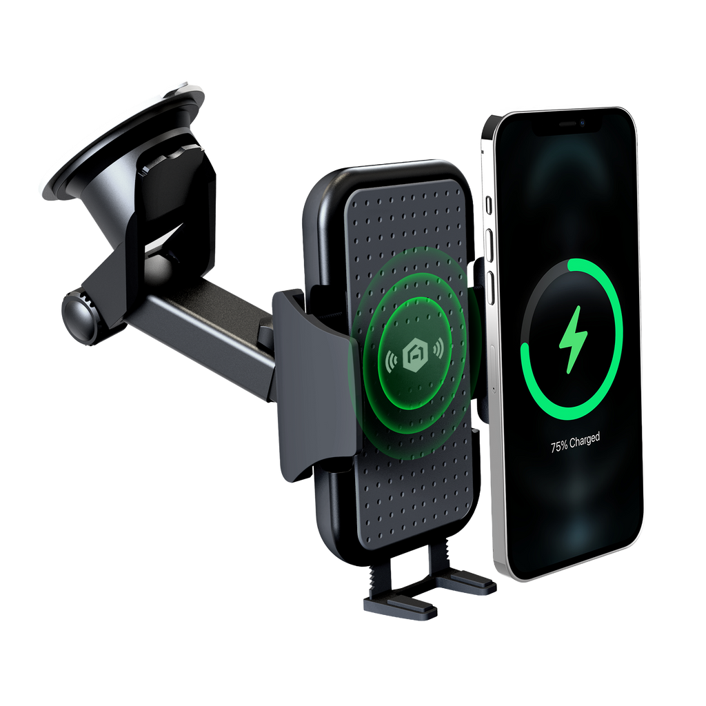 ToughTested 15W Wireless Charging Phone Mount