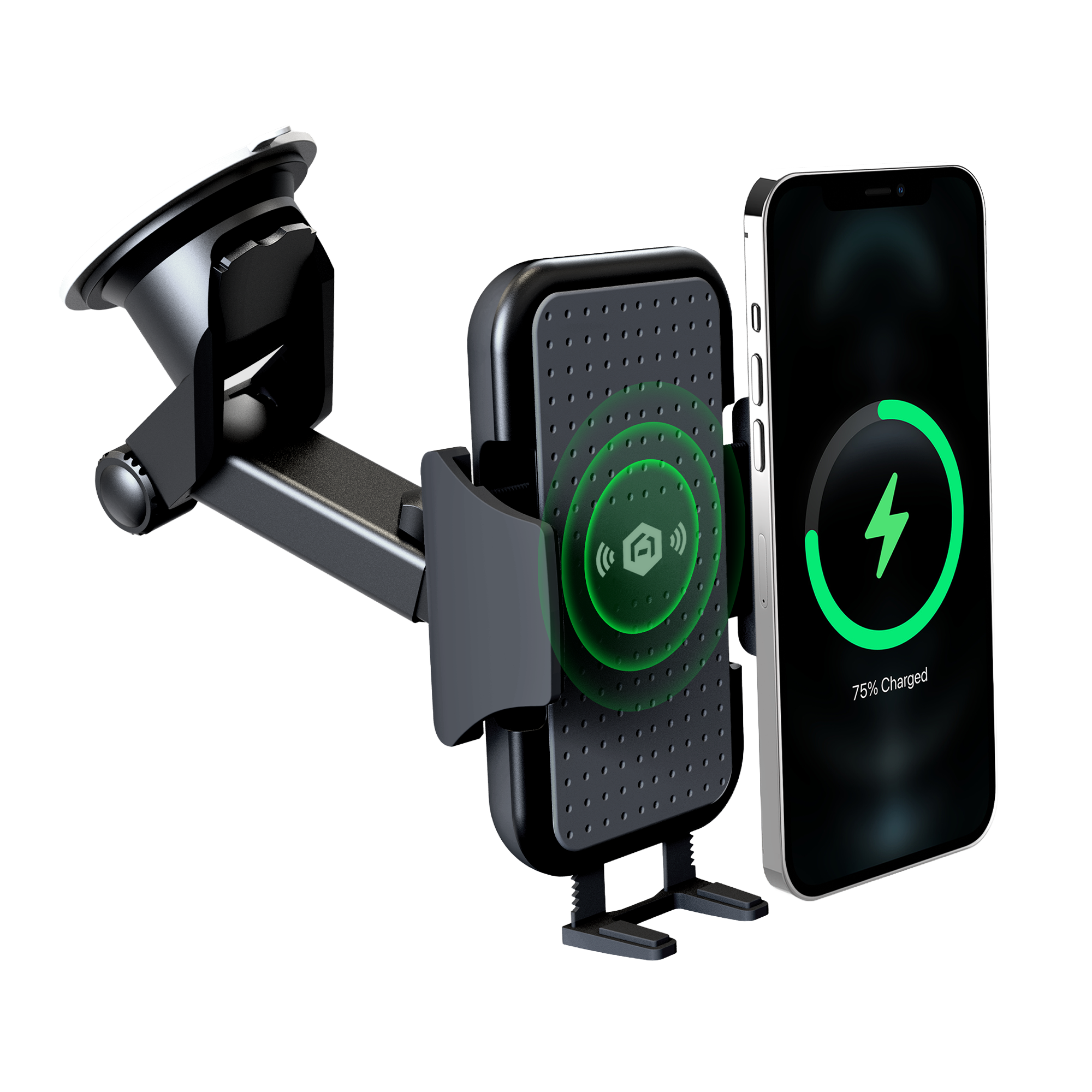 ToughTested 15W Wireless Charging Phone Mount