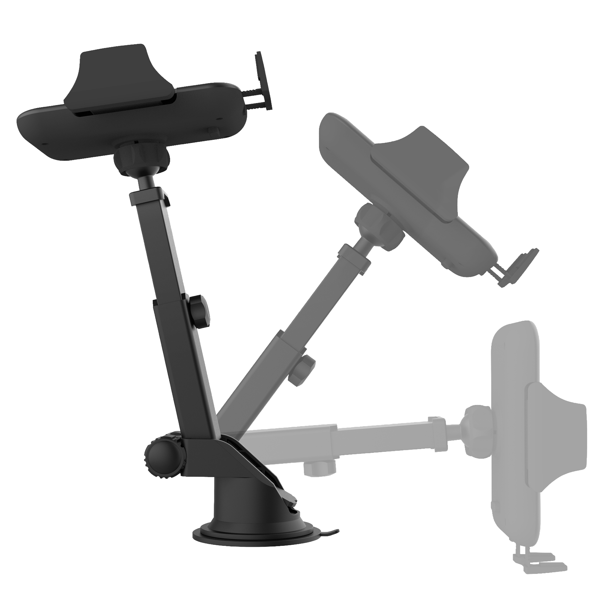 ToughTested 15W Wireless Charging Phone Mount