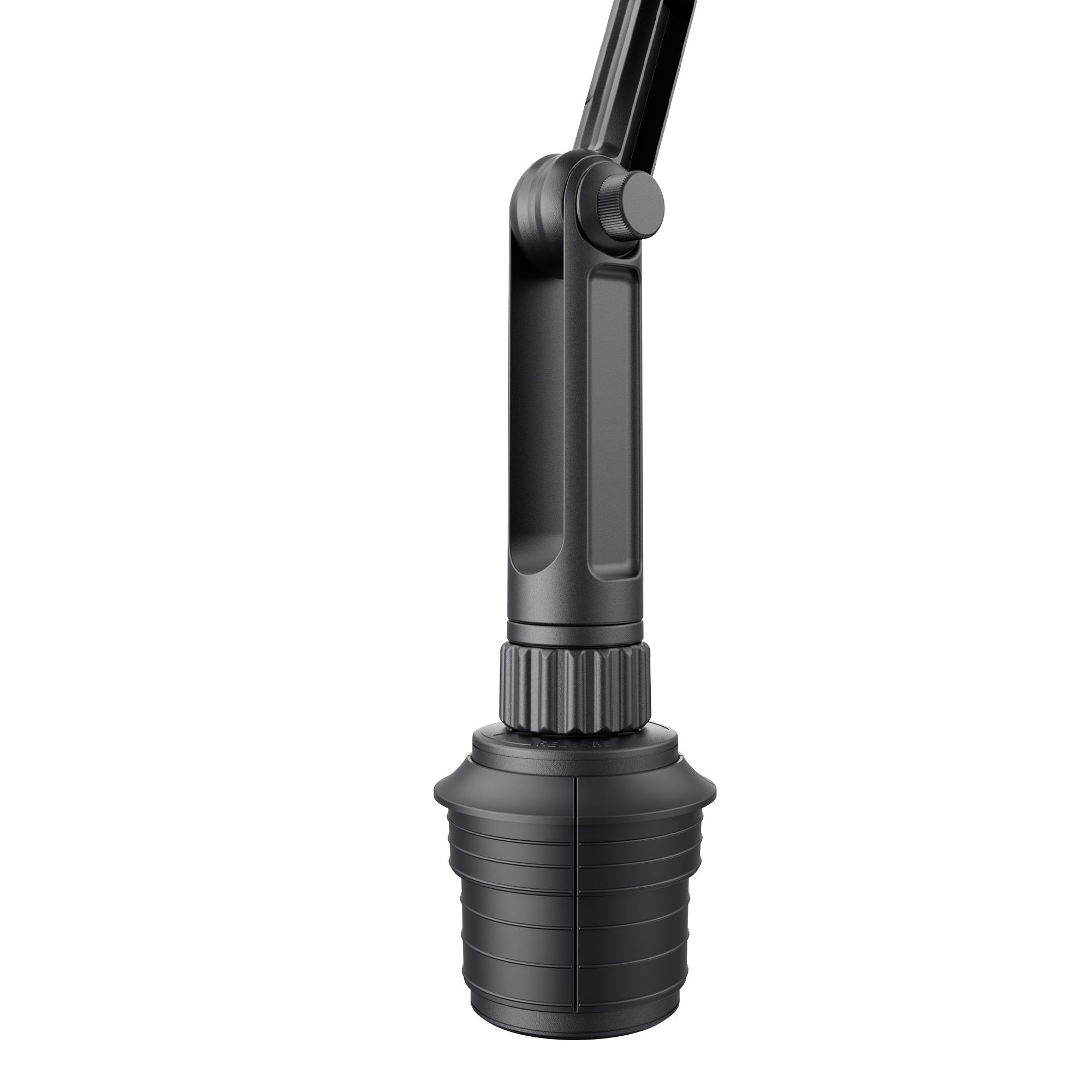 ToughTested Boom Cup Holder Base – 4-Prong Locking System, Heavy-Duty Adjustable Mount Base (Not for 2-Prong Heads)