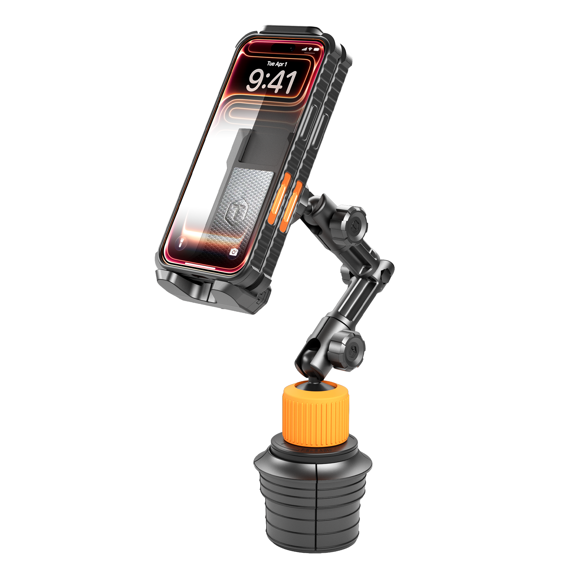 ToughTested Tough Grip Cup Holder Tablet & Phone Mount