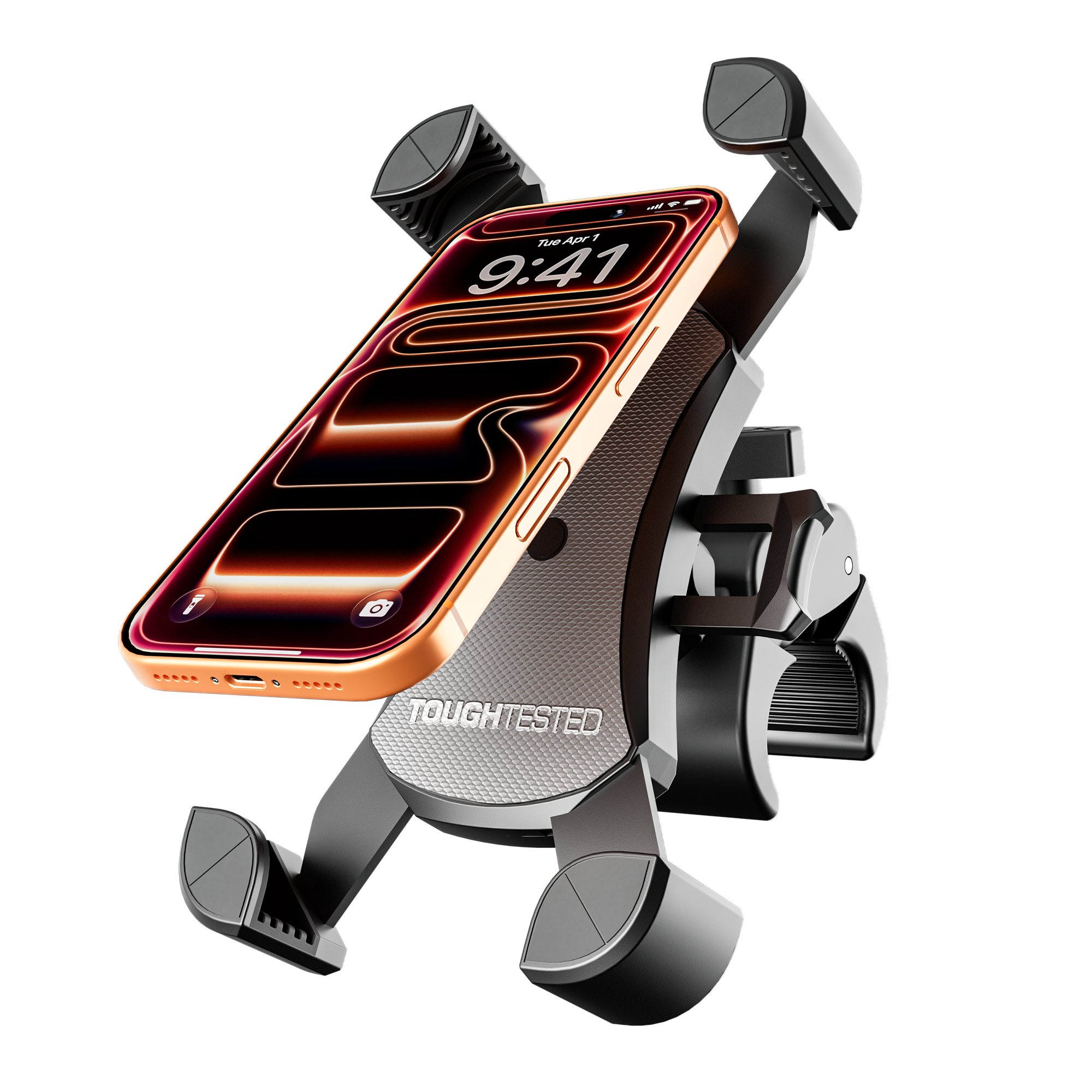 ToughTested XGrip Bike & ATV Handlebar Phone Mount