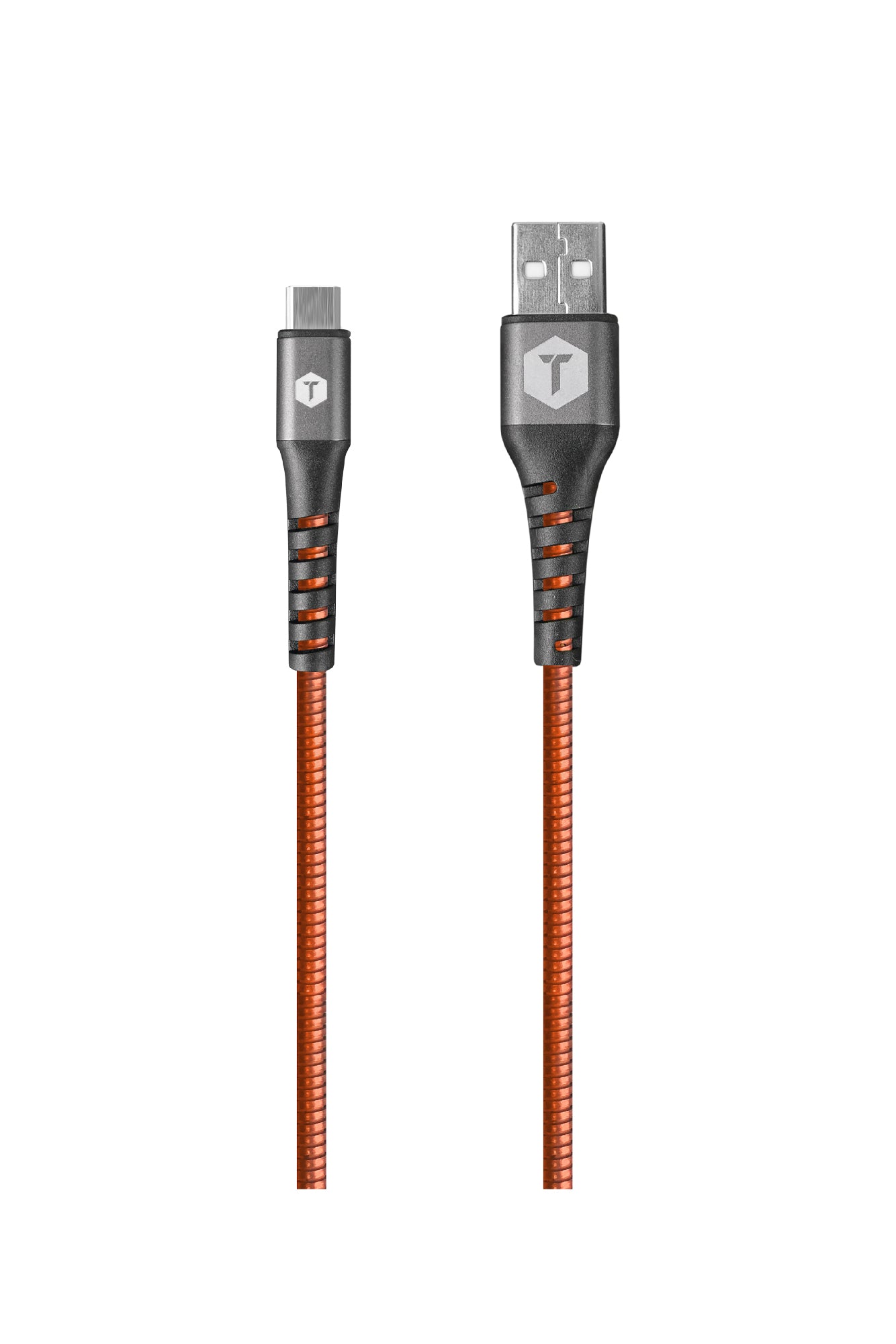 2 Ft. Armor-Flex USB-A to USB-C Cable
