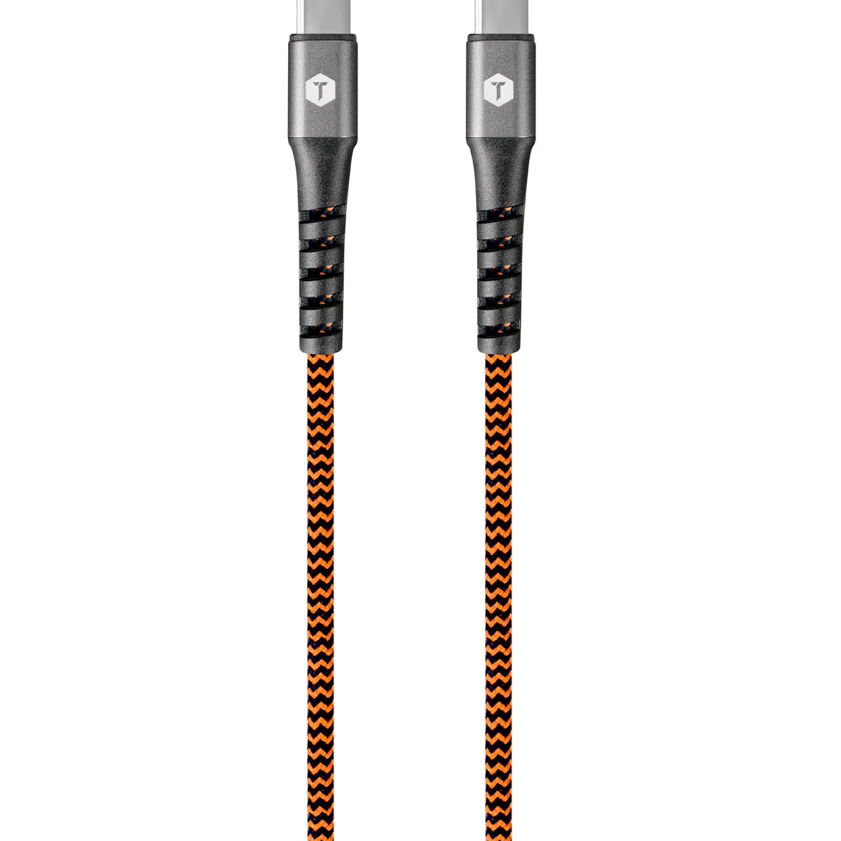 Type-C to USB 2.0 Metal Braided Cable 3.2ft/1m - Dura Spring 