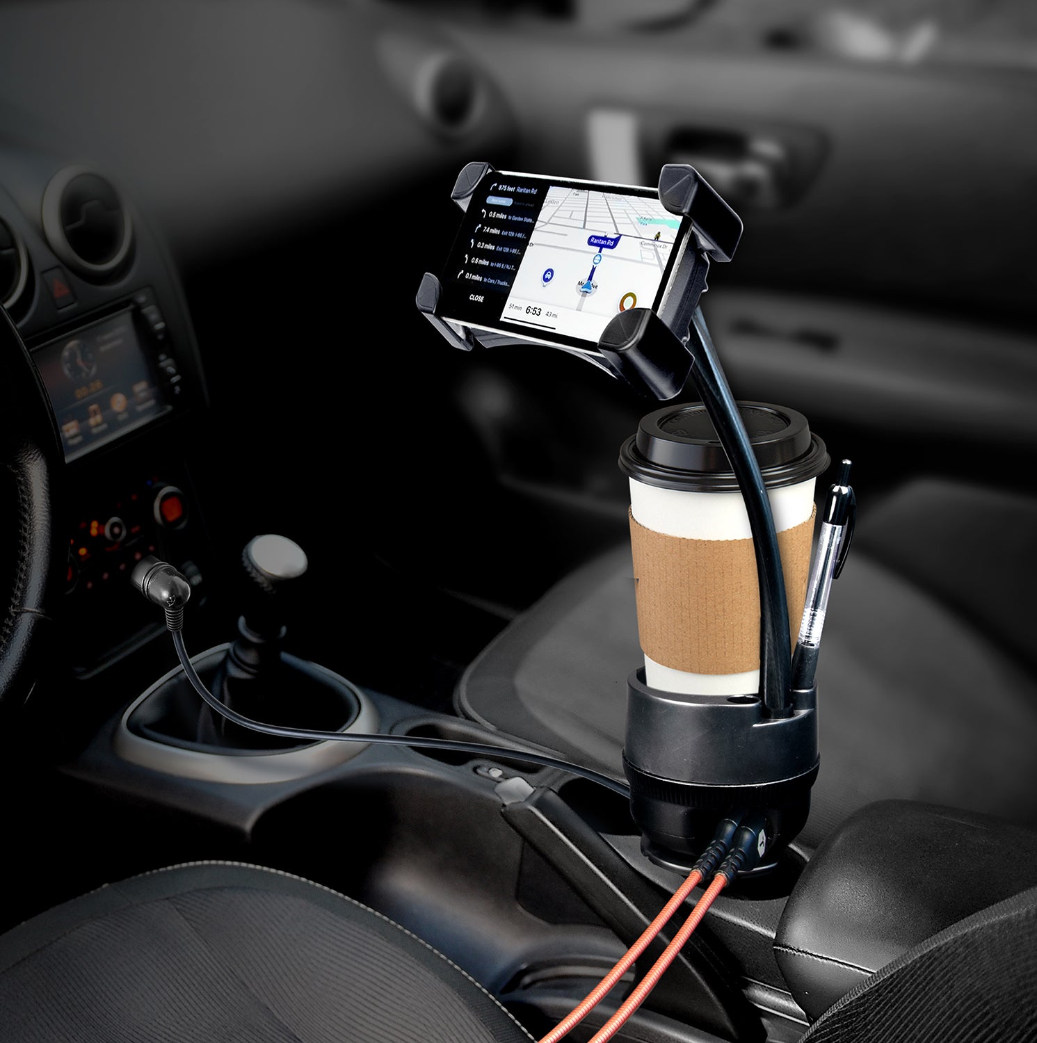 COMMUTER "POWER CUP" CUP HOLDER MOUNT