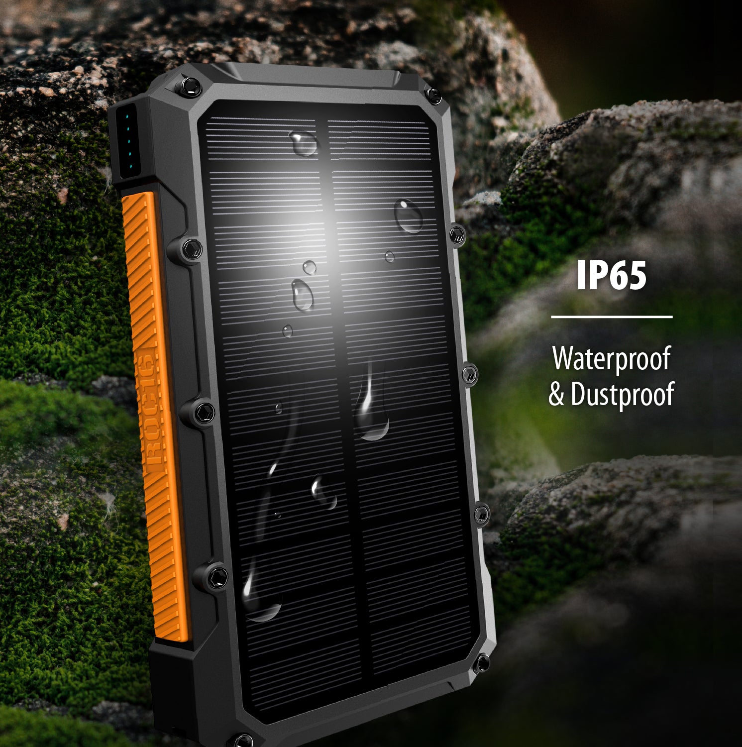 SOLAR  ROC16 16,000 mAh Powerbank with Wireless Charging & Power Delivery Fast Charging