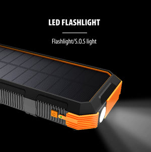 24,000 mAh Solar Powerbank with Power Delivery Fast Charging